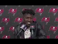 Antonio Brown acting CRAZY during bucs interview