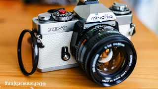 Analog Video📷: Minolta XD7 XD11 new Leather/neues Leder easy peasy Kameraleder