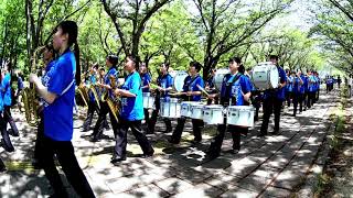 「ザ・ワールド・ブラス・パレードの帰り(Return of The Worldof Brass Parade)」＜茨城県(私立)大成女子高校吹奏楽部@千葉県柏市＞[2024-05-11]