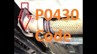 Causes and Fixes P0430 Code: Catalyst System Efficiency Below Threshold Bank 2