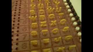 Vintage 70's Word Mastermind Code-Breaking Game