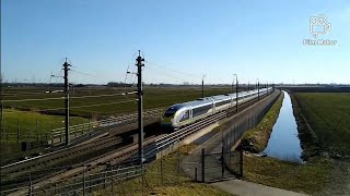 EUROSTAR TOETERT OP HSL ZUID! (Treinen spotten op HSL Zuid met o.a Thalys en Traxx)