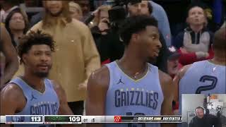 GRIZZLIES DEFEAT PELICANS  IN O.T | FULL GAME HIGHLIGHTS (REACTION!!)