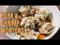 Andrew Zimmern Cooks: Pork & Shrimp Wontons