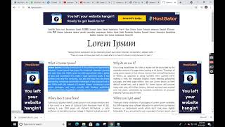 Web Designing Lesson-2 HTML elements