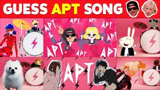 Guess APT. Songs \u0026 Variants by Their Voice ~ ROSÉ \u0026 Bruno Mars - APT Song Covers 🎶