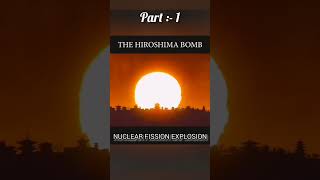 The Hiroshima and Nagasaki atom bomb blast.#atombomb#nuclear #nuclearenergy #animation