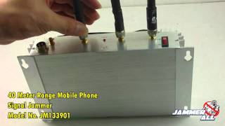 Cell Phone Jammers : 40 Meter Range Mobile Phone Signal Jammer