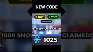 NEW 1000 Snowflakes code! Blue Lock: Rivals #bluelockrivals #roblox