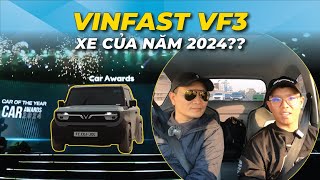 Vì sao VinFast VF 3 đạt giải XE CỦA NĂM 2024?| WhatcarVN