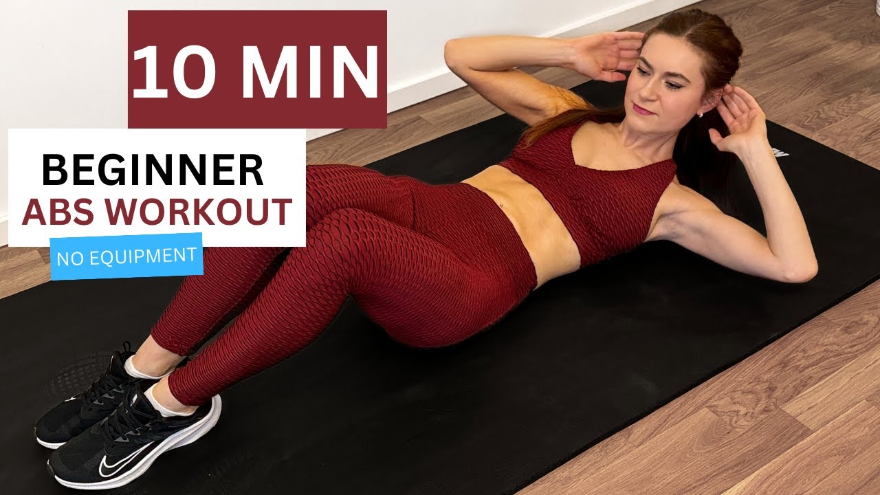 10 MIN BEGINNER ABS WORKOUT / Home Workout | No Equipment - YouTube