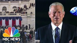 Al Gore Speaks About Biden Inauguration, Presiding Over 2000 Election Vote Certification | NBC News
