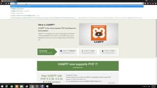 วิธีการติดตั้งและการใช้งาน XAMPP