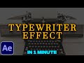 Typewriter Text Effect Tutorial in After Effects | Without Expressions