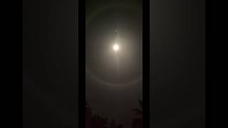 😱Moon Halo കേരളത്തിൽ കണ്ടു #moonhalo