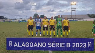 Guarany 3x0 Jaciobá - 2ª rodada do Campeonato Alagoano Série B 2023