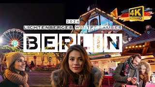 4K Walking Tour Berlin Lichtenberger Winterzeit 2024 mit alten und neuen Attraktionen und captions