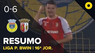 Resumo: FC Arouca 0-6 SC Braga - Liga Portugal bwin | SPORT TV