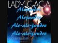 Lady Gaga - Alejandro Lyrics