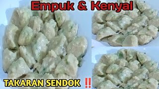 CUMA PAKAI TAKARAN SENDOK JADI SIOMAY TEPUNG KANJI \u0026 TERIGU TERENAK