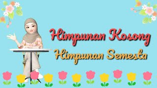 Himpunan Kosong dan Himpunan Semesta II Himpunan Kelas 7 #titichatur