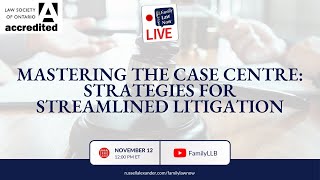 Mastering the Case Centre: Strategies for Streamlined Litigation