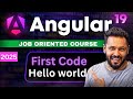 Angular 19 tutorial #3 Hello World | Make first change