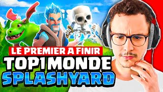 Il est le premier à finir top 1 monde avec splashyard !