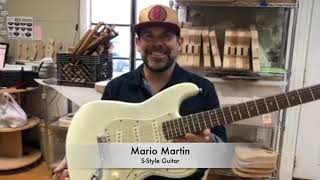 Mario Martin Guitars Strat Build. Best Strat Copy w/ Tone Specific Bloomcaster Stratocaster Pickups