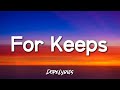 Preston Pablo - For Keeps (Lyrics)