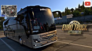 🚌 **POV Bus Driving | Euro Truck Simulator 2 | Logitech G29 Cam Gameplay** 🚌