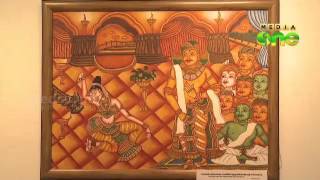 Wall paintings revisits the story of  Chilappadikaram