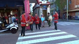 新年門付の獅子舞の準備〜月島西仲商店街編〜