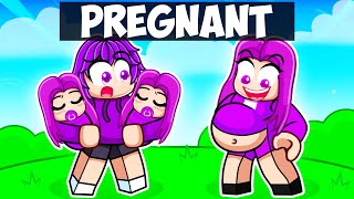 Ruby is PREGNANT With TWINS in Roblox Snapchat!