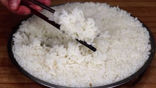 蒸米飯用冷水還是熱水？10個人9個錯，教妳正確做法，米飯噴香！