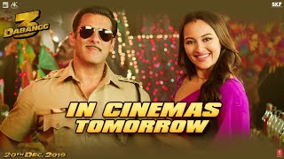 Dabangg 3: In Cinemas Tomorrow | Salman Khan | Sonakshi Sinha | Prabhu Deva | 20th Dec'19