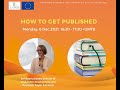 Training Workshop: How to get published