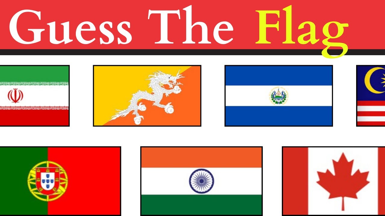 Guess The Country By Flag⛳️ | Ultimate Flag Quiz | World Flag Quiz🌎 ...