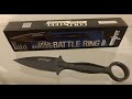 Cold Steel Drop Forged Battle Ring 2 Unboxing and Review