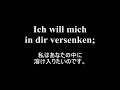 バッハ《マタイ受難曲》「われは汝に心を捧げん」シュターダー／リヒター指揮