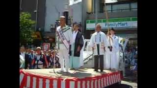 深川神明宮例大祭：8.19/2012/１２基の神輿連合渡御のお開き