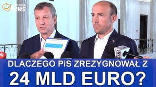 Dlaczego rząd PiS zrezygnował z ponad 24 mld euro? - konferencja prasowa KO, 25.08.2022