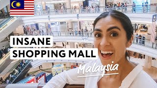 INSANE Malaysia SHOPPING MALL in Kuala Lumpur (biggest in Malaysia)