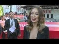 Who would Olivia Wilde like to have in her car? Rush premiere interview