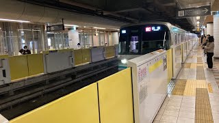 【鉄道走行音🚃】東京メトロ9000系9108F 9608 走行音(三菱フルSiC-VVVF) 武蔵小山(MG-03)〜日吉(MG-13)間