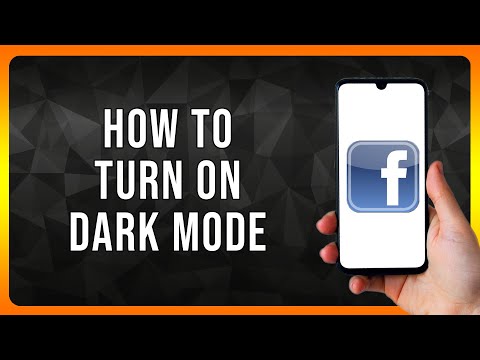 How to enable dark mode on Facebook in 2024