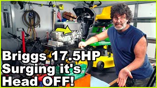 Problem to Solution: Briggs and Stratton 17.5 HP Surging Engine