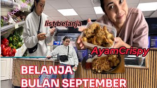 DAILY LIFE DI NORWEGIA BELANJA BULAN SEPTEMBER NEMU AYAM KRISPI YUMMY!!!