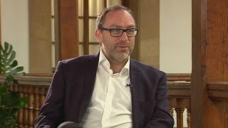 Wikipedia co-founder Jimmy Wales -\