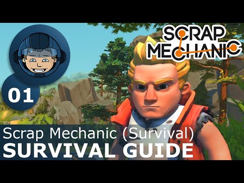 SURVIVAL GUIDE: Scrap Mechanic (Survival) – Ep. 01 – Edited Gameplay